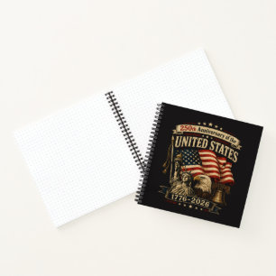 Carnet Célébration du 250e anniversaire des États-Unis