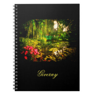 Carnet célèbre Claude Monet Giverny Pond Lilies