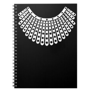 Carnet Célèbre RBG, Ruth Bader Ginsburg, RBG Collar