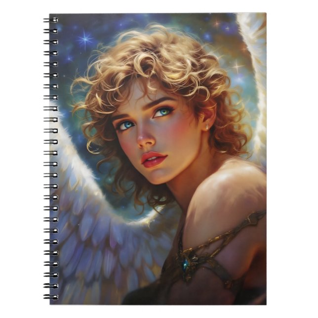 Carnet Celestial Guardian - Angel des étoiles (Devant)