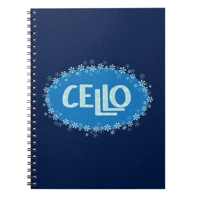 Carnet Cello d'hiver (Devant)