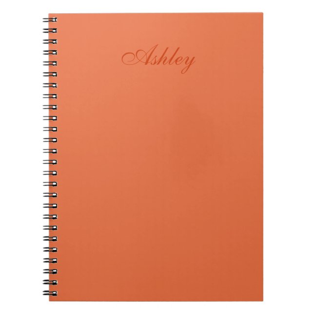 Carnet Celosia Orange Products (Devant)