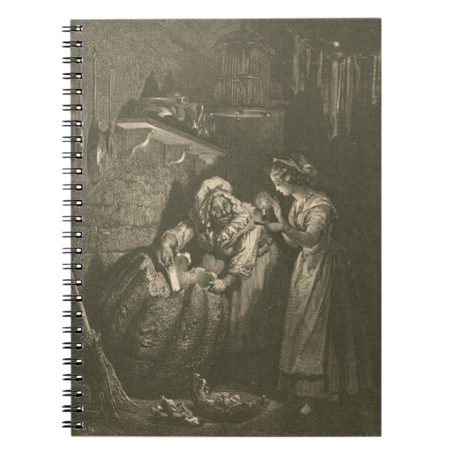 Carnet Cendrillon Citrouille - Gustave Doré (Devant)