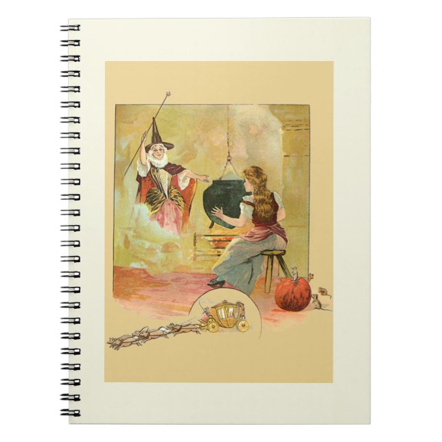 Carnet Cendrillon et sa marraine fée  (Devant)