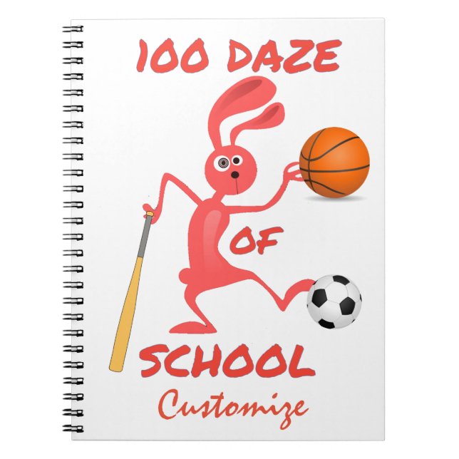 Carnet Cent Daze De L'École Thunder_Cove (Devant)