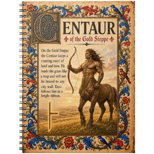 Carnet Centaure, Art du Bestiaire Médiéval