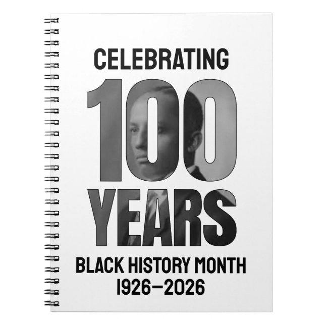 CARNET CENTENAIRE DU MOIS DE L'HISTOIRE DES NOIRS  (Devant)
