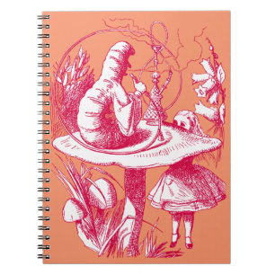 Carnet Centipède vintage Alice au pays des merveilles