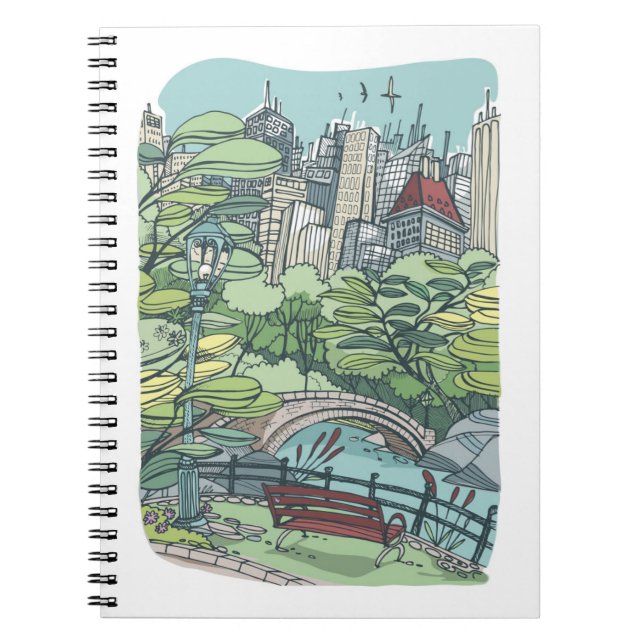 Carnet Central Park | New York City, NY (Devant)
