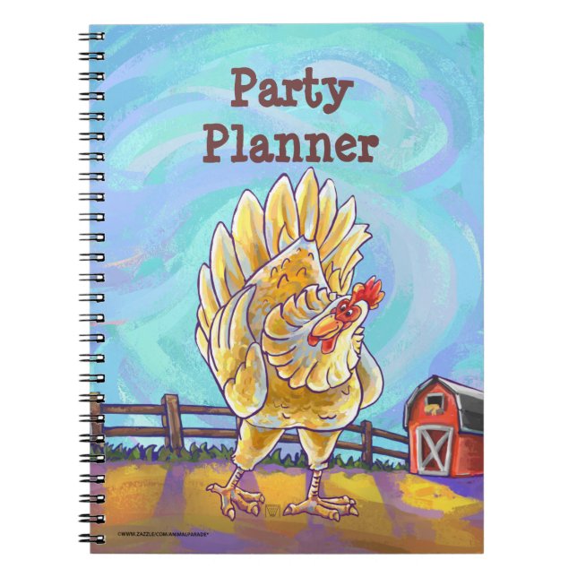 Carnet Centre de fête au poulet (Devant)