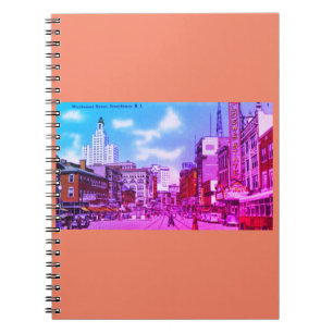 Carnet Centre-ville de Providence, RI photo Vintage