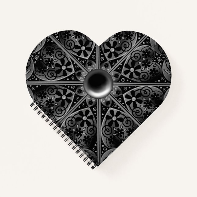 Carnet Céramique noir (Devant)