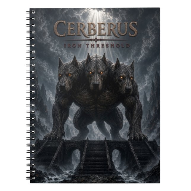 Carnet Cerberus Iron Threshold Dark Cinema (Devant)