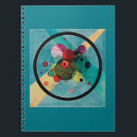 Carnet Cercles dans un cercle par Wassily Kandinsky<br><div class="desc">Cercles dans un cercle par Wassily Kandinsky. S'il vous plaît visitez mon magasin pour un design plus intéressant et plus de choix de couleurs. => zazzle.com/colorfulworld*</div>