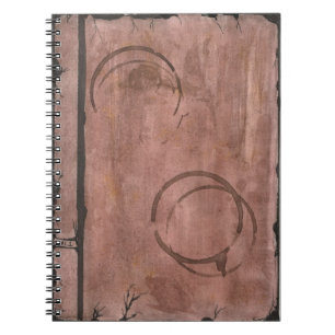 Carnet Cercles De Café En Aquarelle
