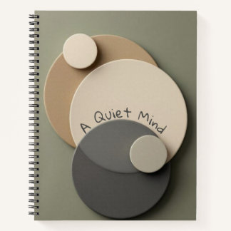 Carnet Cercles de jardin Zen | Art minimaliste de sable e