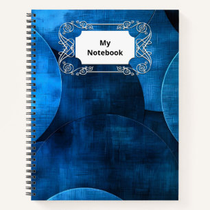 Carnet Cercles de lune bleue