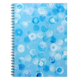 Carnet Cercles d'hiver : Pois Abstraits.