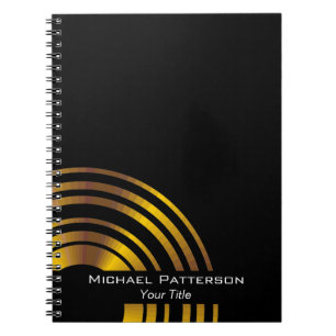 Carnet Cercles Exécutifs Modernes Professionnels Personna