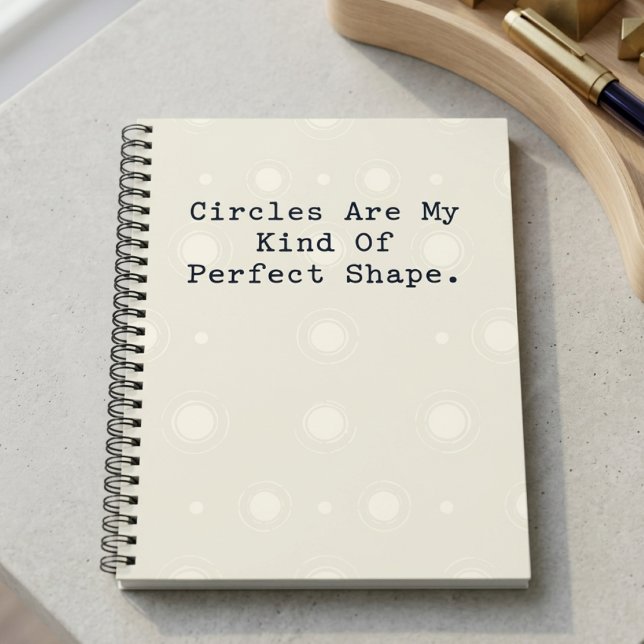 Carnet Cercles Mon Genre De Forme Parfaite Amoureux De La (Créateur téléchargé)