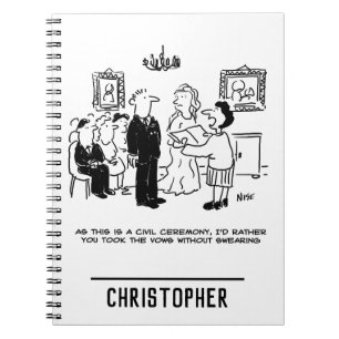 Carnet Cérémonie des Mariages civils dans un bureau d'enr