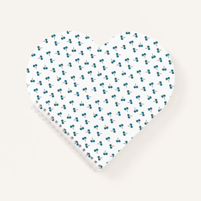 Carnet Cerise bleue (Devant)