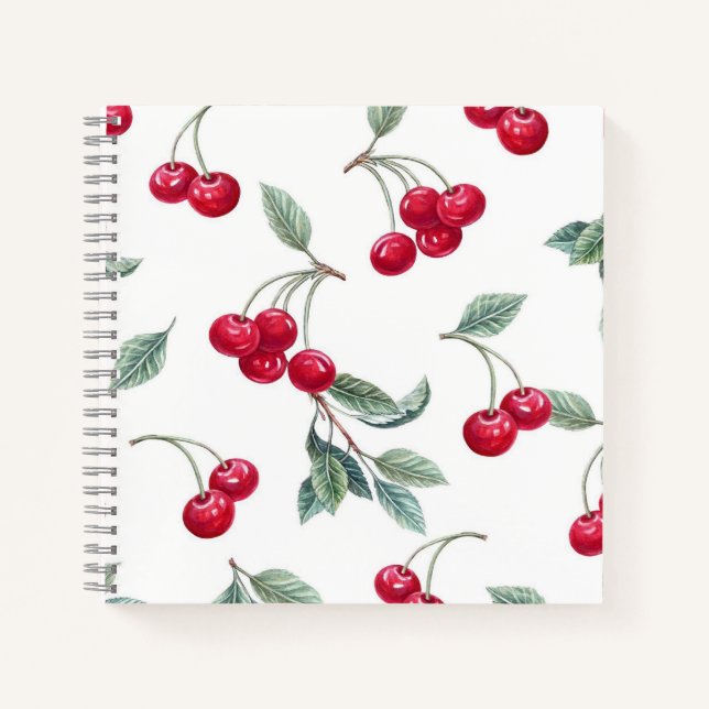 Carnet Cerises (Devant)