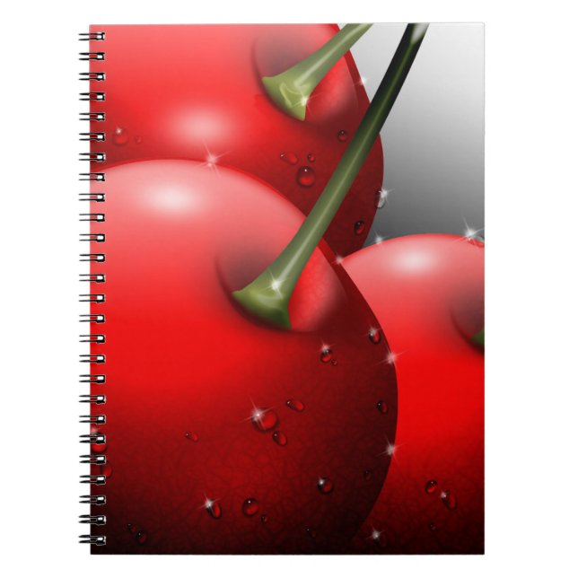 Carnet Cerises avec gouttes de ragoût (Devant)