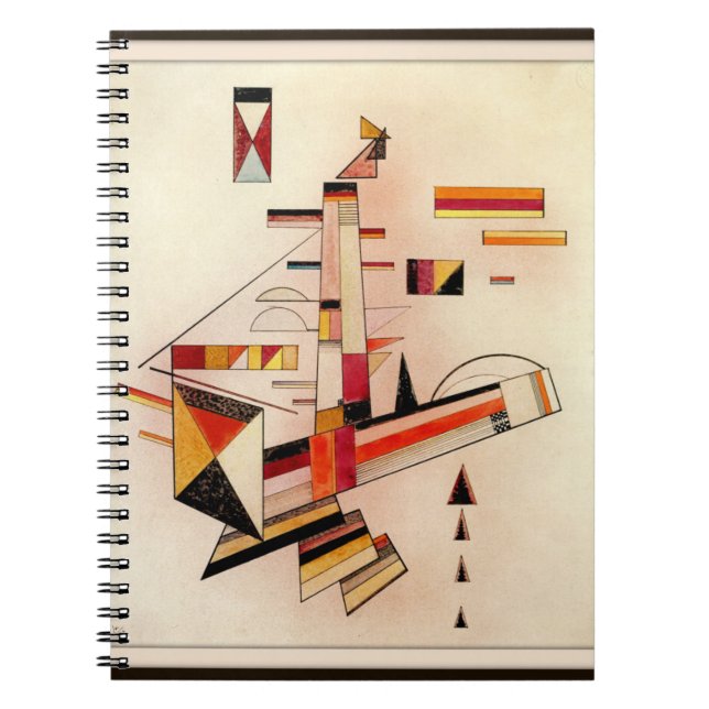 Carnet Certainement, célèbre halètement de Wassily Kandin (Devant)