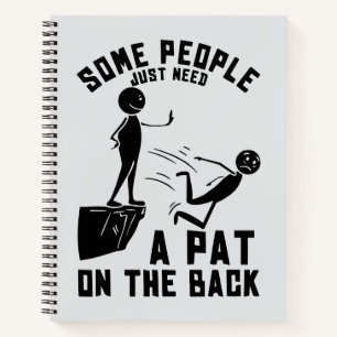 Carnet Certaines personnes ont juste besoin d'un mot d'en