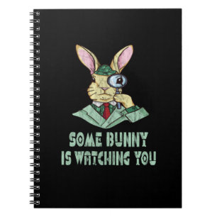 Carnet Certains lapins vous regardent Lapin de Pâques