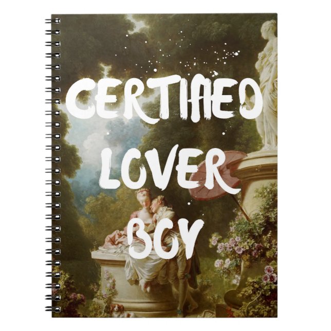 Carnet Certifié Lover Boy (Devant)