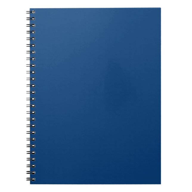 Carnet Céruléen foncé (Devant)