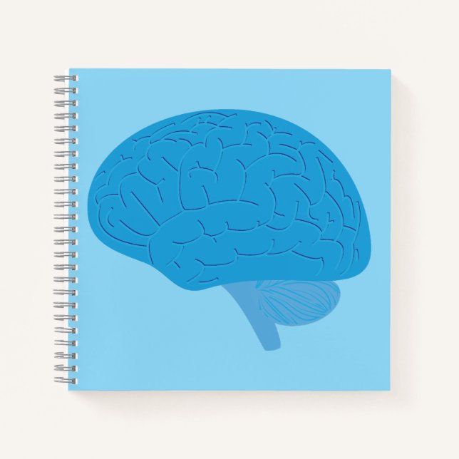 Carnet Cerveau Bleu (Devant)