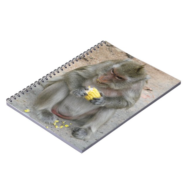 Carnet C'est à moi ! ! ... Singe Macaque thaïlandais sauv (Côté gauche)