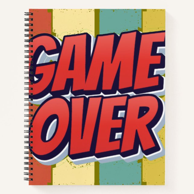 Carnet C'est fini. (Devant)