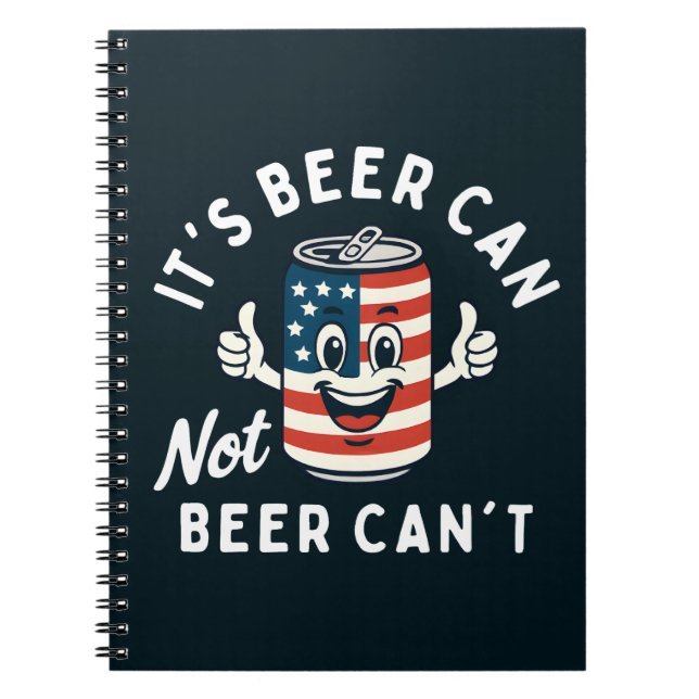 Carnet C'est la bière ne peut pas la bière ne peut pas dr (Devant)