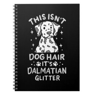 Carnet C'Est La Parties scintillant De Chien Dalmatien