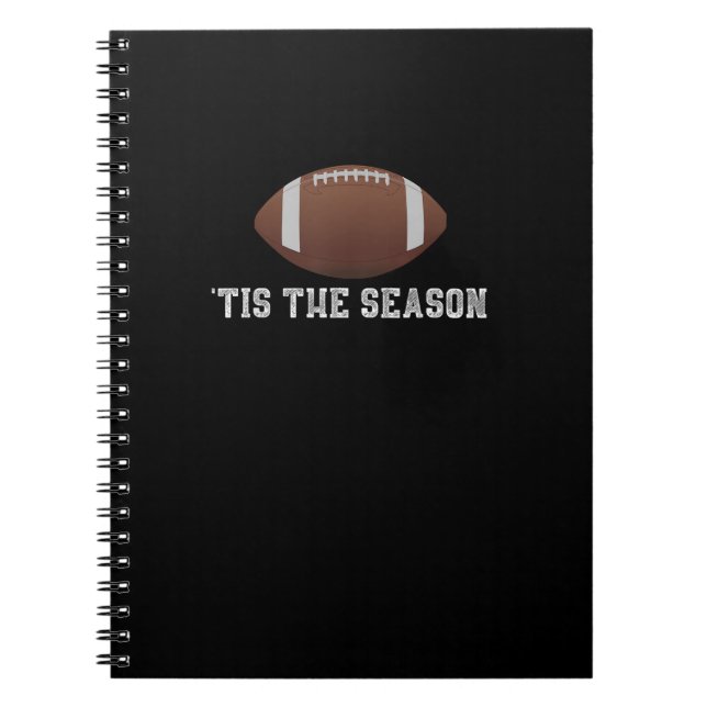 Carnet C'Est La Saison De Football Drôle (Devant)