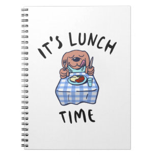 Carnet C'est l'heure du déjeuner
