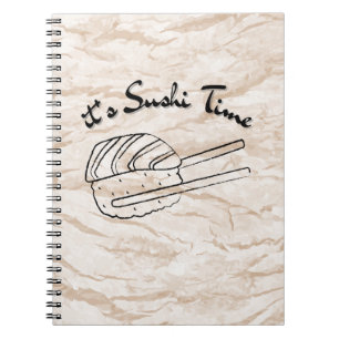 Carnet C'est l'heure du sushi, sushi