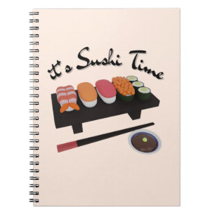 Carnet C'est l'heure du sushi, Sushi
