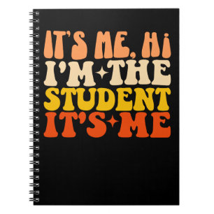 Carnet C'est Moi Salut Je Suis L'Étudiant C'est Moi Drôle
