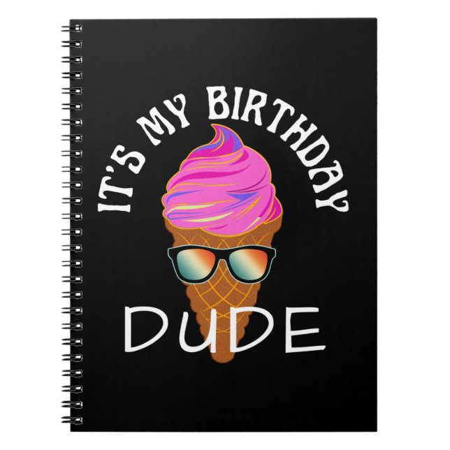 CARNET C'EST MON ANNIVERSAIRE MEC (Devant)
