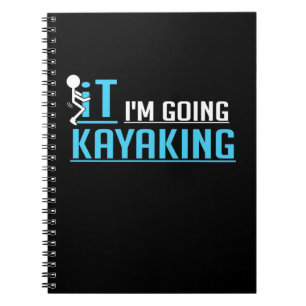 Carnet C'EST QUE JE VAIS Kayak