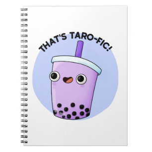 Carnet C'est Taroffic Funny Boba Tea Pun