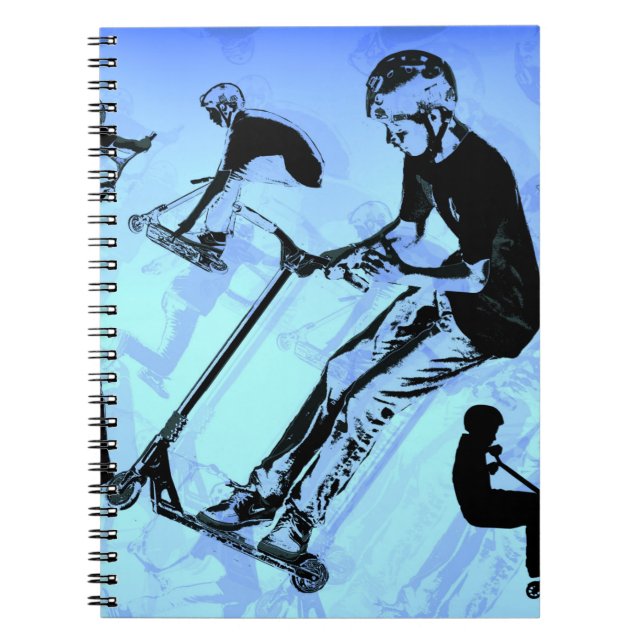 Carnet C'est tout sur la trottinette ! - Tricks de trotti (Devant)