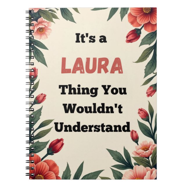 Carnet C'est une histoire de Laura que vous ne comprendri (Devant)