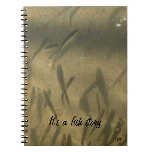 Carnet c'est une histoire de poisson (Devant)