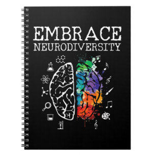 Carnet cette chemise cool de la neurodiversité est parfai